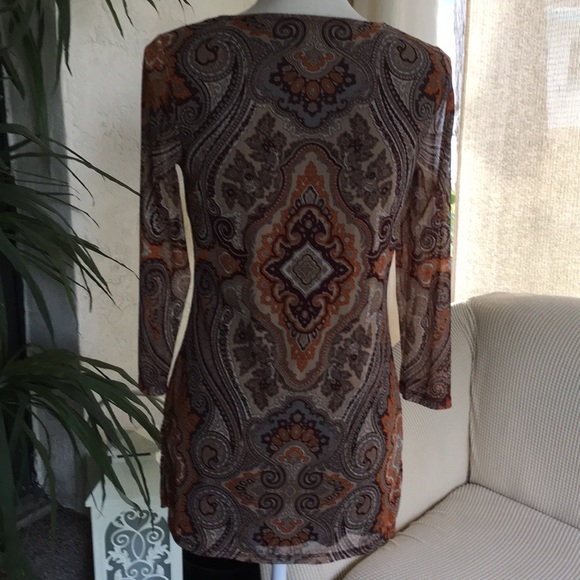 INC Embellished Tunic Top - Picture 5 of 7